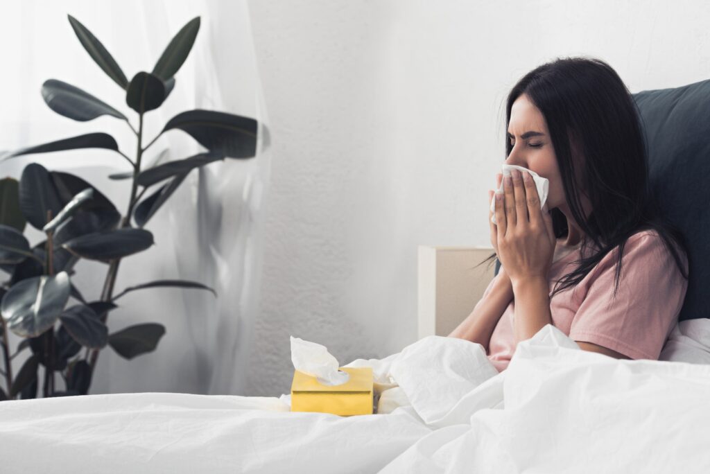 Tips for sleeping when you're sick